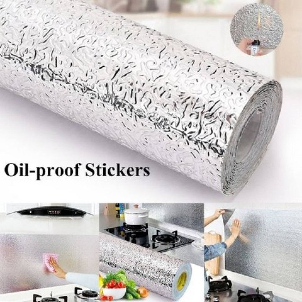 Silver Foil Kitchen Waterproof & Oil Proof